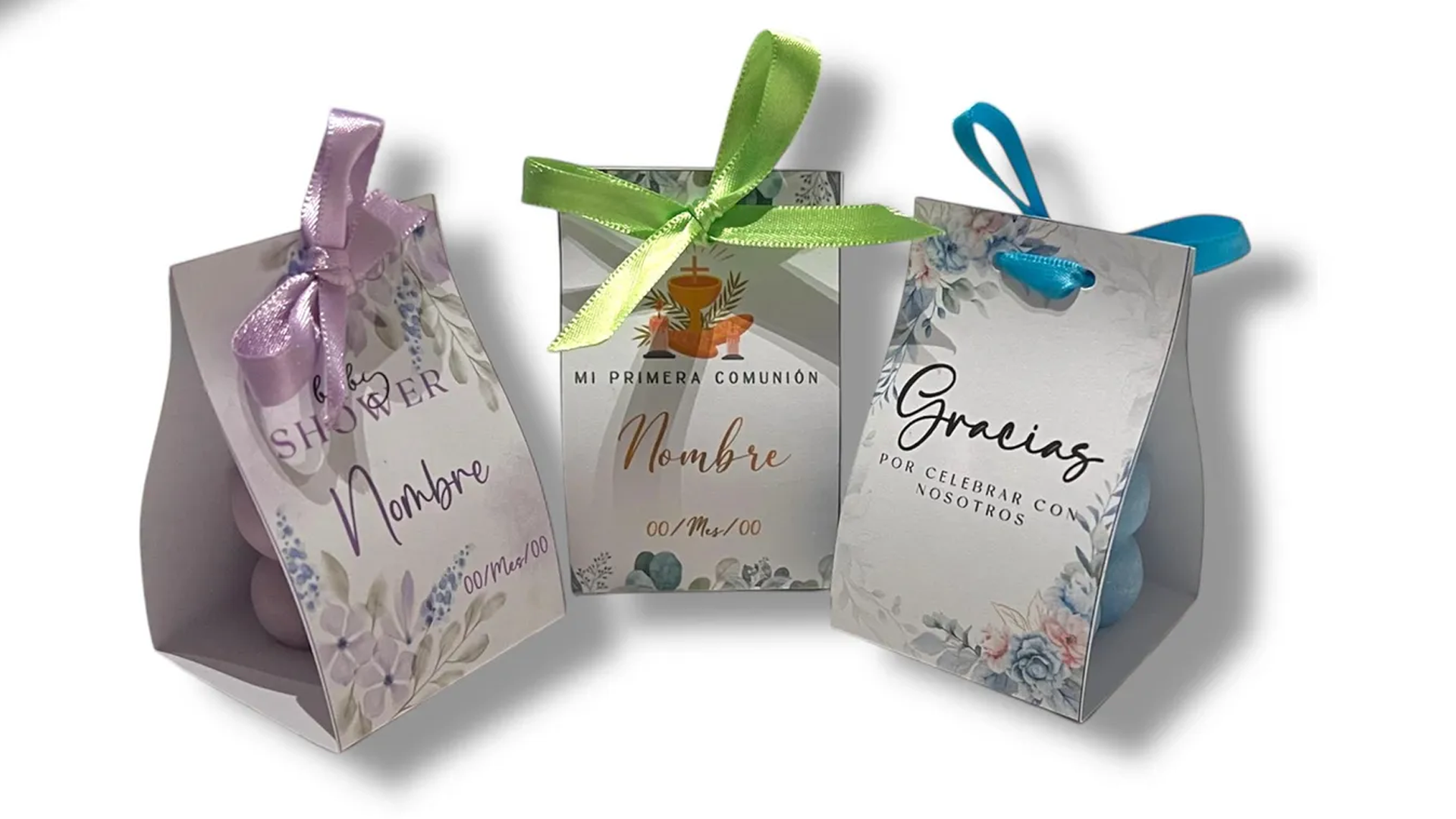 Vela bubble en caja 1